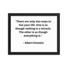 Load image into Gallery viewer, Albert Einstein New Age Framed Poster
