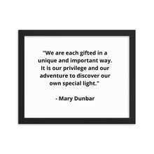 Load image into Gallery viewer, Self-Love Mary Dunbar Framed Poster
