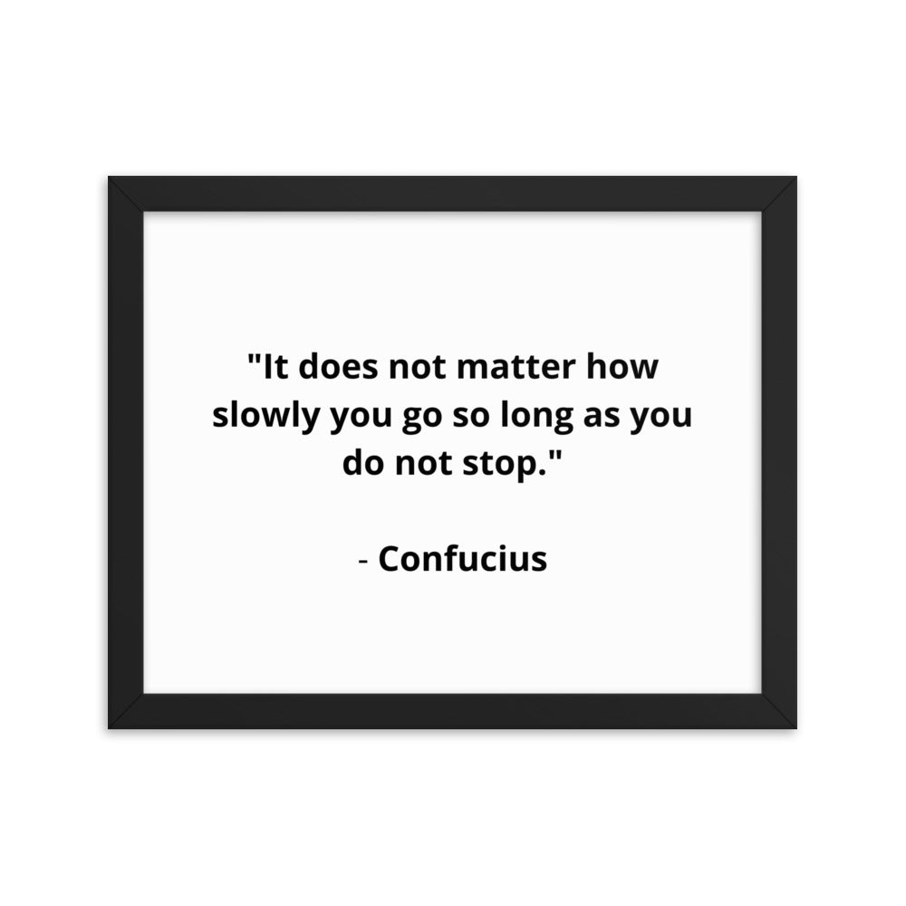 Spiritual Confucius 2 Framed Poster