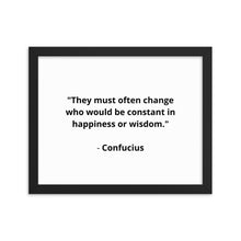 Load image into Gallery viewer, Spiritual Confucius 5 Framed Poster
