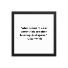 Load image into Gallery viewer, Oscar Wilde Framed Poster
