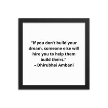 Load image into Gallery viewer, Dhirubhai Ambani Framed Poster
