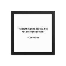 Load image into Gallery viewer, Spiritual Confucius 5 Framed Poster
