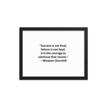 Load image into Gallery viewer, Winston Churchill 1 Framed Poster
