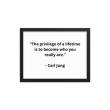 Load image into Gallery viewer, Carl Jung New Age Framed Poster
