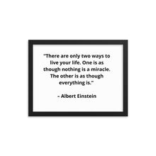 Load image into Gallery viewer, Albert Einstein New Age Framed Poster
