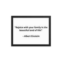 Load image into Gallery viewer, Family Albert Einstein Framed Poster
