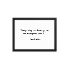 Load image into Gallery viewer, Spiritual Confucius 5 Framed Poster
