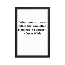 Load image into Gallery viewer, Oscar Wilde Framed Poster
