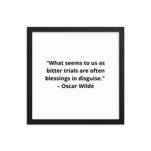 Load image into Gallery viewer, Oscar Wilde Framed Poster
