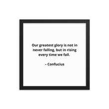 Load image into Gallery viewer, Confucius Framed Poster
