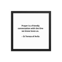 Load image into Gallery viewer, St Teresa of Avila New Age Framed Poster
