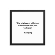 Load image into Gallery viewer, Carl Jung New Age Framed Poster
