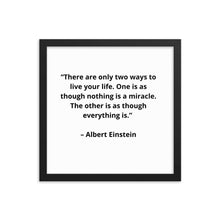 Load image into Gallery viewer, Albert Einstein New Age Framed Poster
