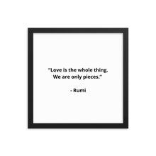 Load image into Gallery viewer, Romance Rumi Framed Poster
