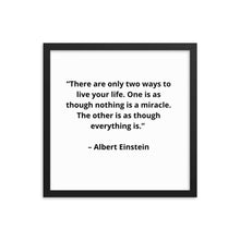 Load image into Gallery viewer, Albert Einstein New Age Framed Poster
