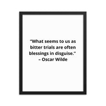 Load image into Gallery viewer, Oscar Wilde Framed Poster
