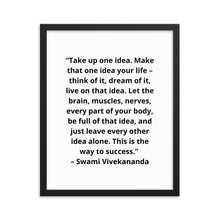 Load image into Gallery viewer, Swami Vivekananda Framed Poster
