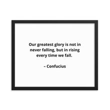 Load image into Gallery viewer, Confucius Framed Poster
