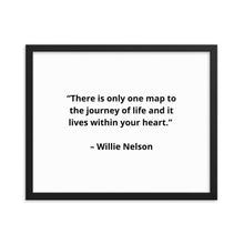Load image into Gallery viewer, Musicians Willie Nelson Framed Poster
