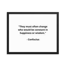 Load image into Gallery viewer, Spiritual Confucius 5 Framed Poster
