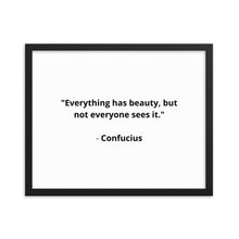 Load image into Gallery viewer, Spiritual Confucius 5 Framed Poster
