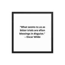 Load image into Gallery viewer, Oscar Wilde Framed Poster
