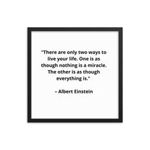 Load image into Gallery viewer, Albert Einstein New Age Framed Poster
