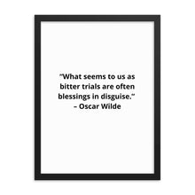 Load image into Gallery viewer, Oscar Wilde Framed Poster

