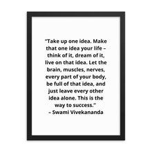 Load image into Gallery viewer, Swami Vivekananda Framed Poster
