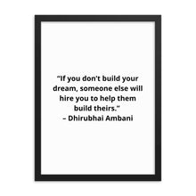 Load image into Gallery viewer, Dhirubhai Ambani Framed Poster
