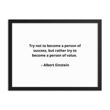 Load image into Gallery viewer, Albert Einstein Inspirational Framed Poster
