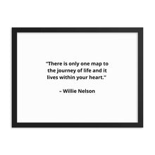 Load image into Gallery viewer, Musicians Willie Nelson Framed Poster
