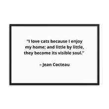 Load image into Gallery viewer, Pets Jean Cocteau Framed Poster
