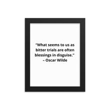 Load image into Gallery viewer, Oscar Wilde Framed Poster
