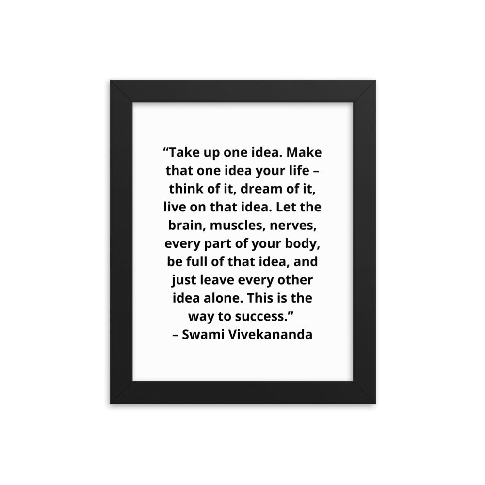 Swami Vivekananda Framed Poster