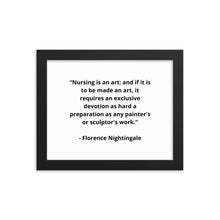 Load image into Gallery viewer, Florence Nightingale Framed Poster

