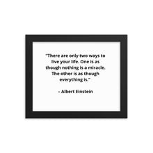 Load image into Gallery viewer, Albert Einstein New Age Framed Poster
