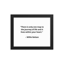 Load image into Gallery viewer, Musicians Willie Nelson Framed Poster
