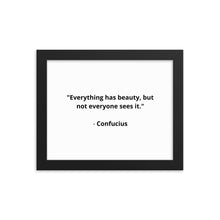 Load image into Gallery viewer, Spiritual Confucius 5 Framed Poster
