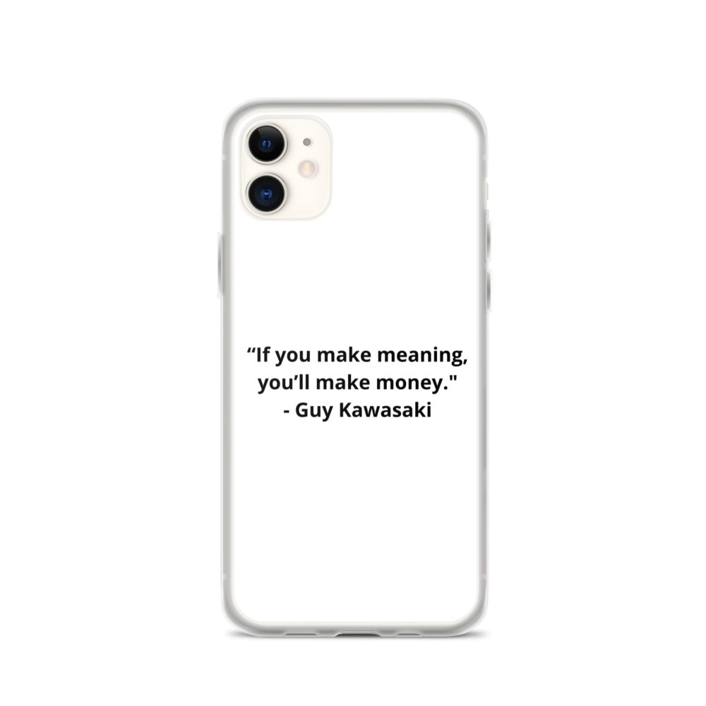 Guy Kawasaki iPhone Case