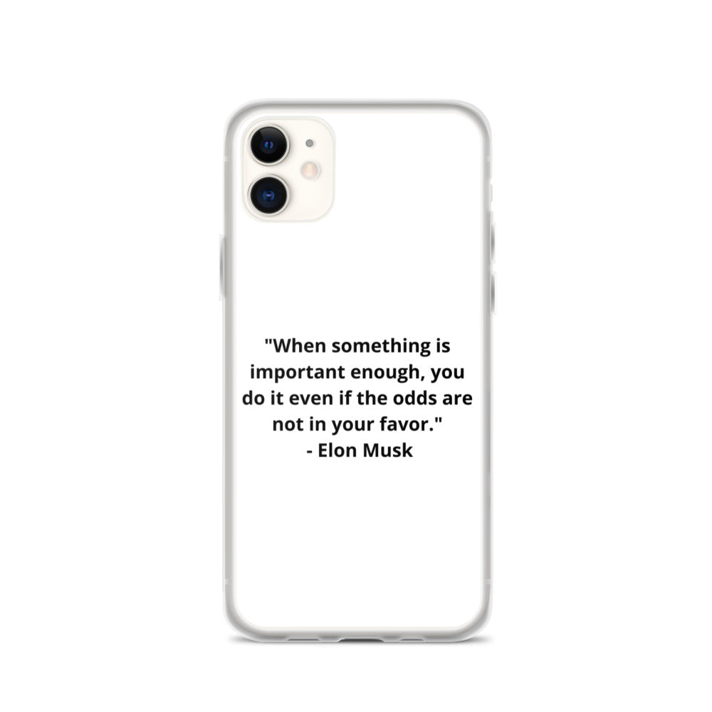 Elon Musk iPhone Case