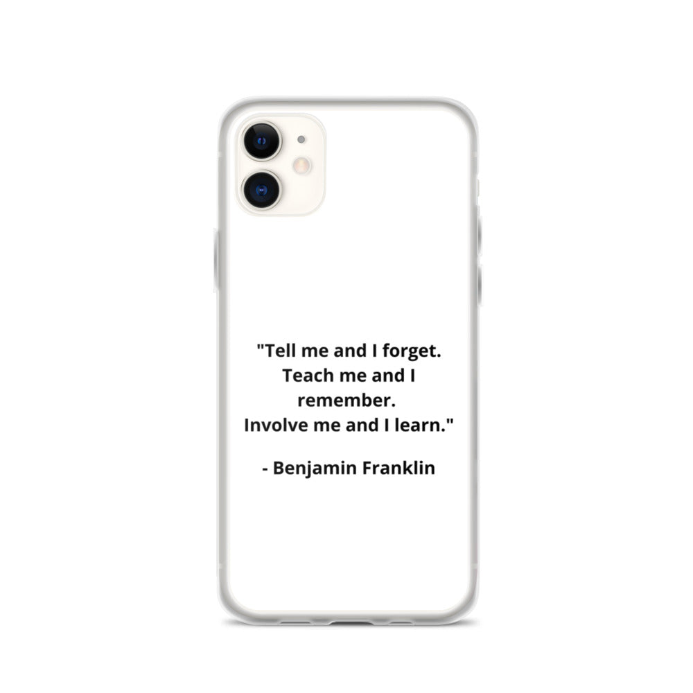 Benjamin Franklin iPhone Case