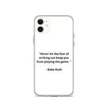 Load image into Gallery viewer, Babe Ruth iPhone Case
