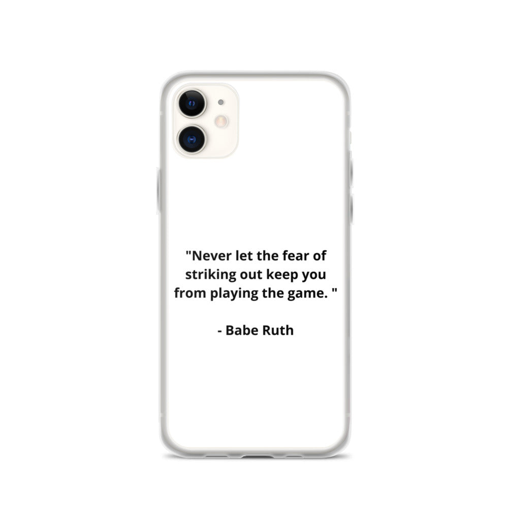 Babe Ruth iPhone Case