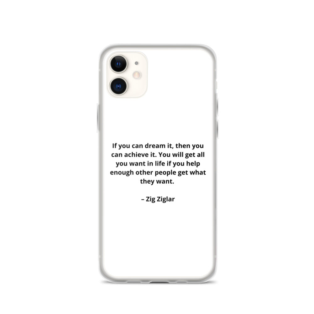 Zig Ziglar iPhone Case
