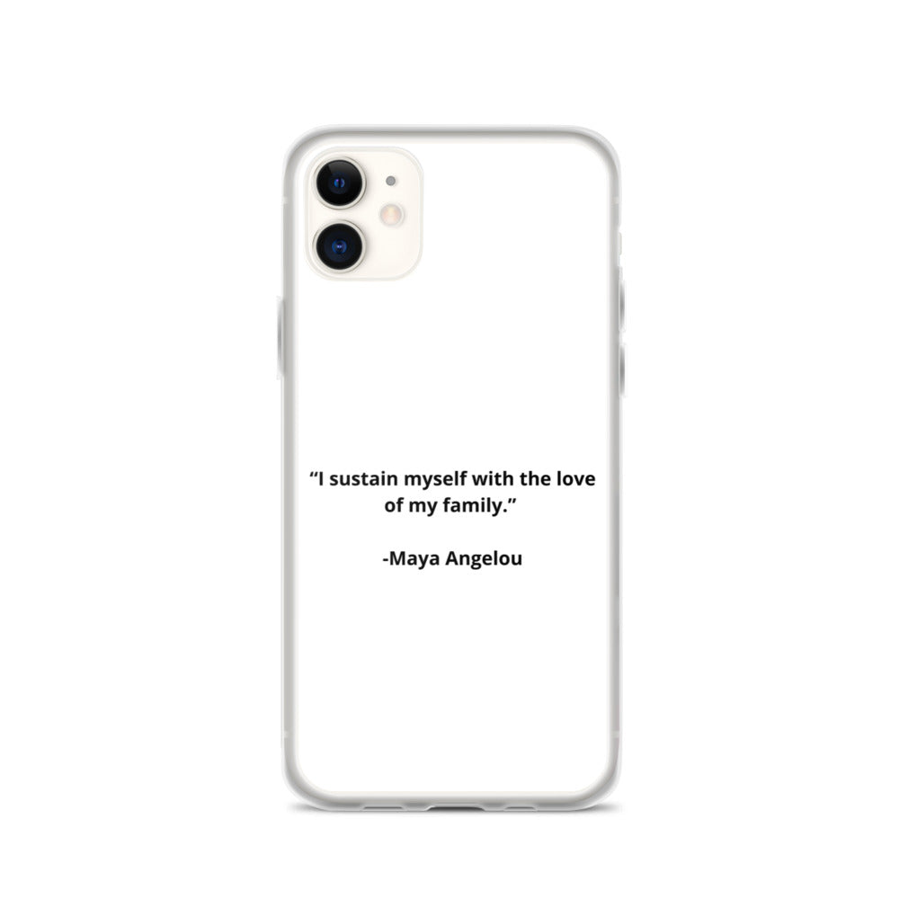 Maya Angelou iPhone Case