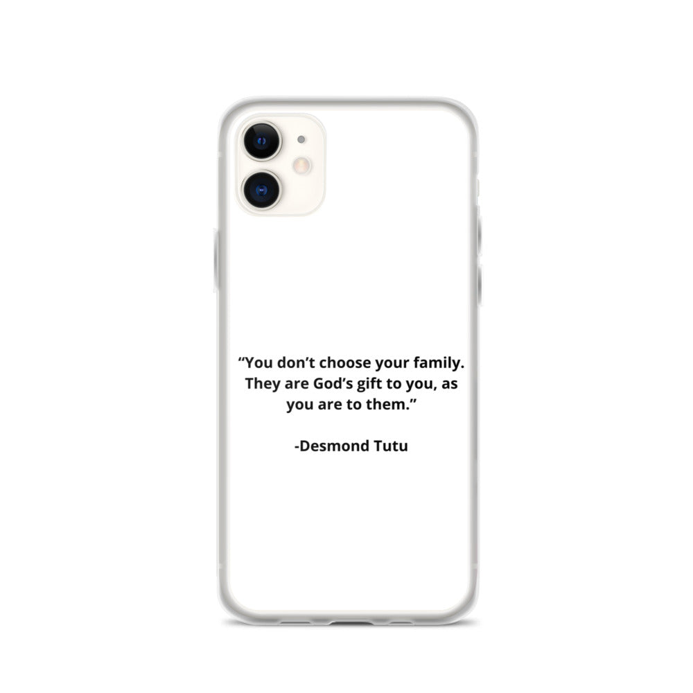 Desmond Tutu iPhone Case