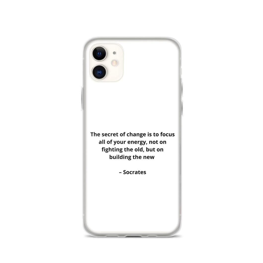 Socrates Inspirational iPhone Case