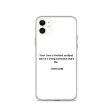 Load image into Gallery viewer, Steve Jobs Inspirational iPhone Case

